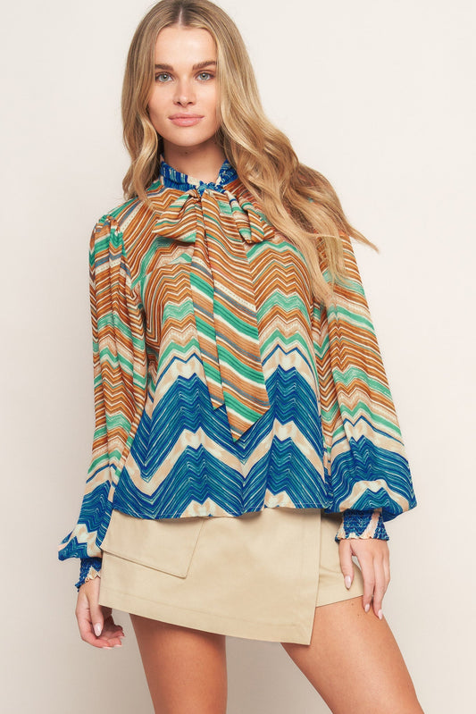 PICKING DAISIES WOVEN TOP Flying Tomato