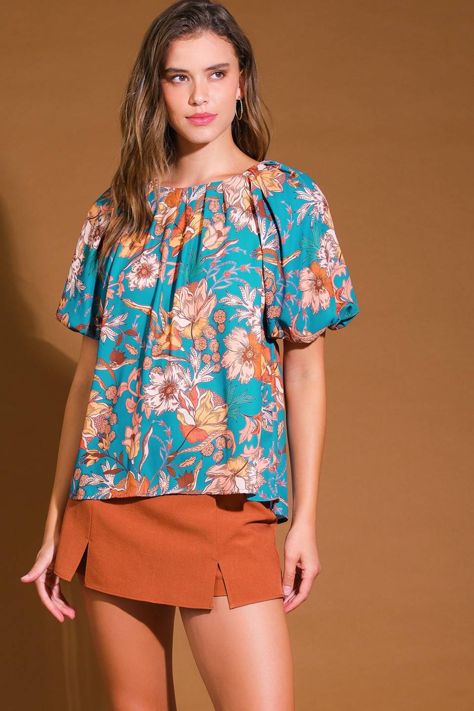 YORK HEIGHTS WOVEN TOP Flying Tomato