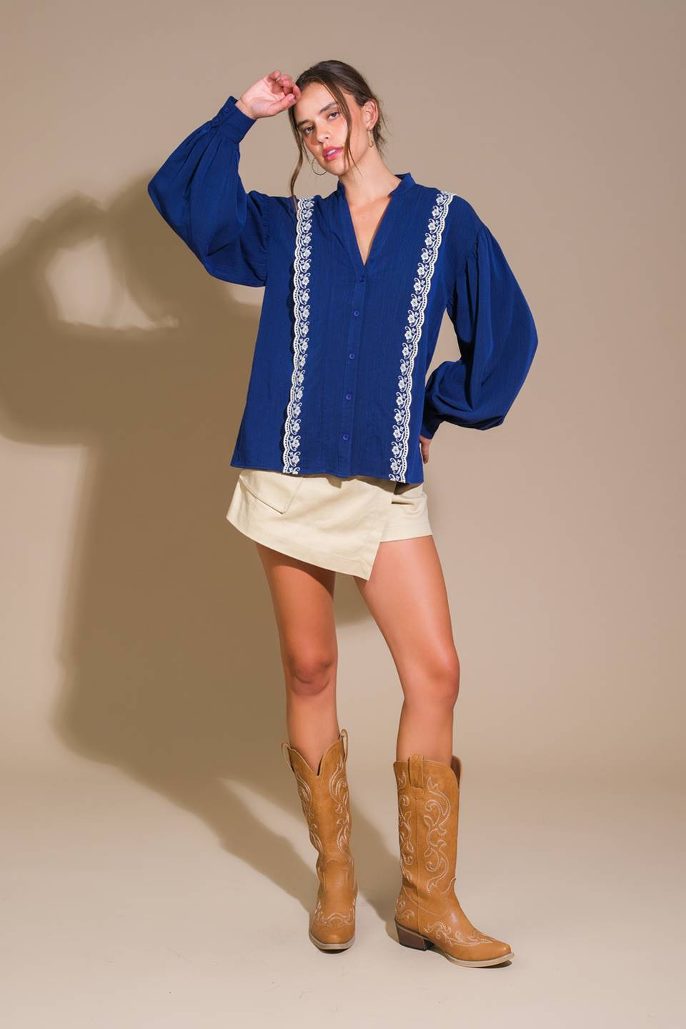 FORT WILLIAMS WOVEN TOP Flying Tomato