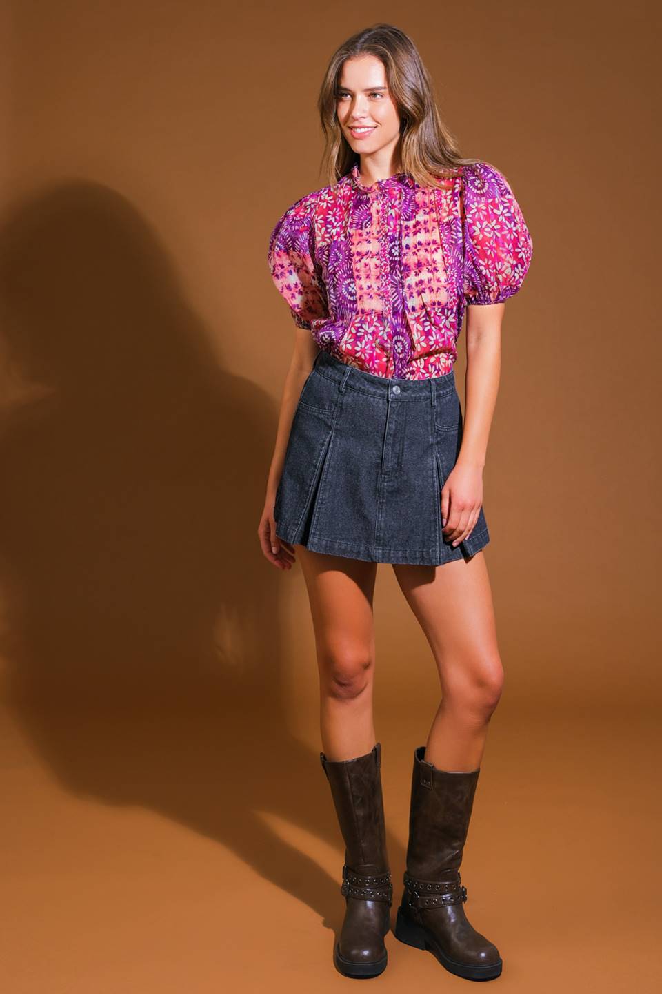 SPECIAL MOMENT WOVEN TOP Flying Tomato