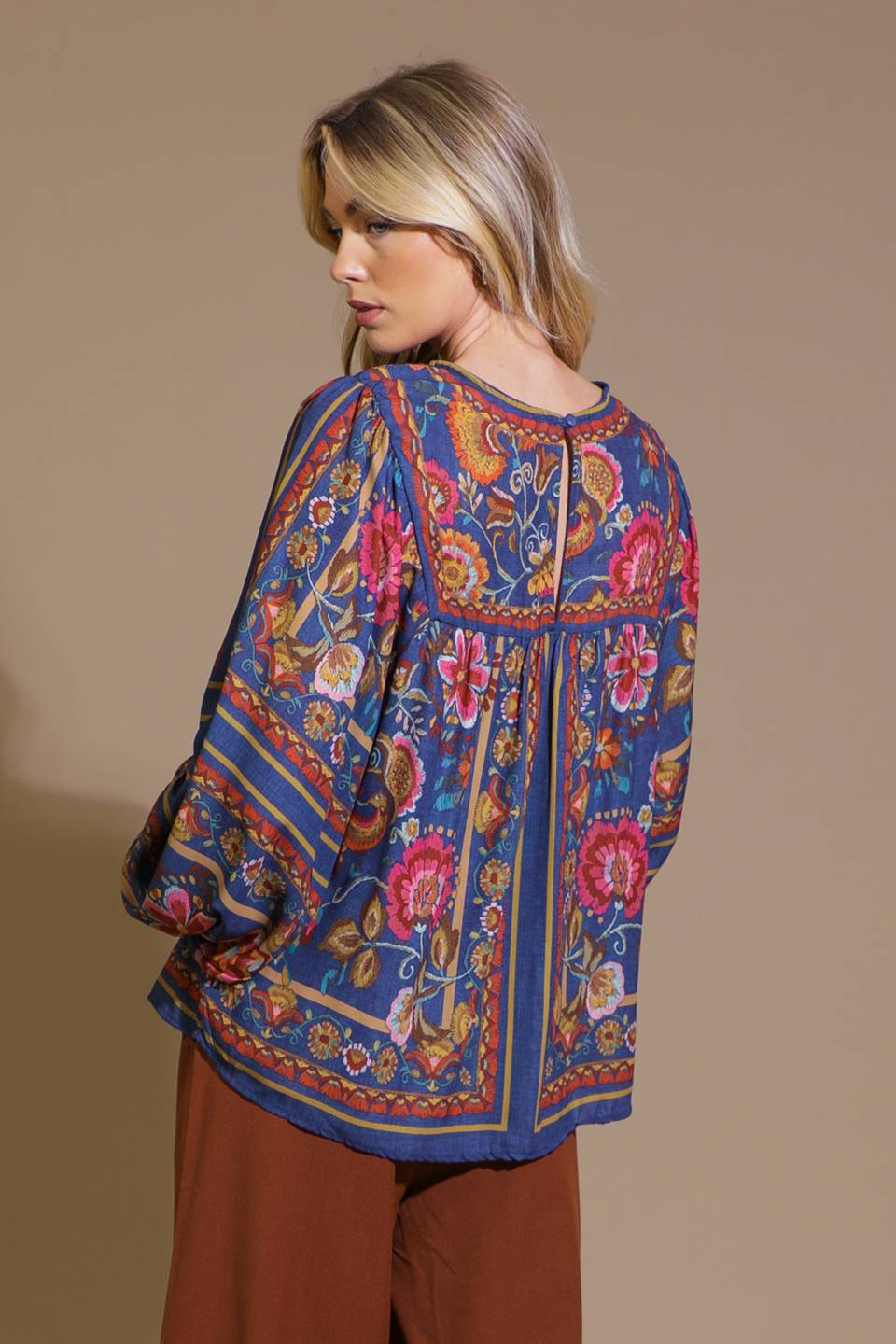 RISE TO THE OCCASION WOVEN TOP Flying Tomato