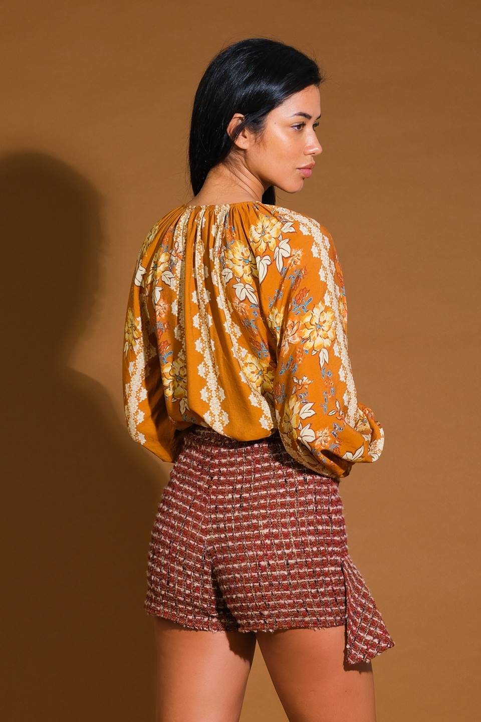 OVER THE HILLS WOVEN TOP Flying Tomato