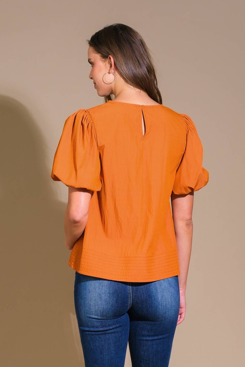 CAROLINA FOREST WOVEN TOP