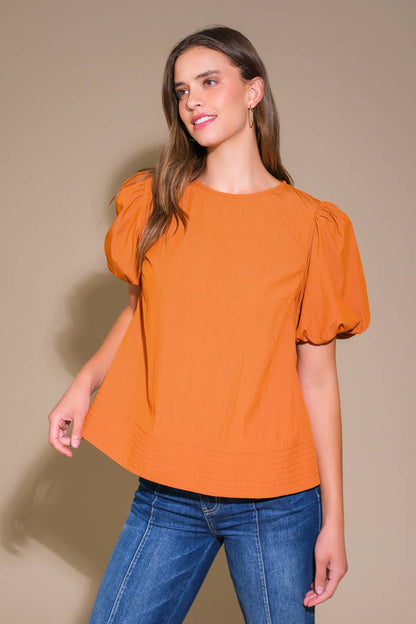 CAROLINA FOREST WOVEN TOP