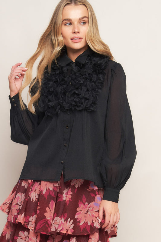 HAZY DAYS WOVEN TOP Flying Tomato