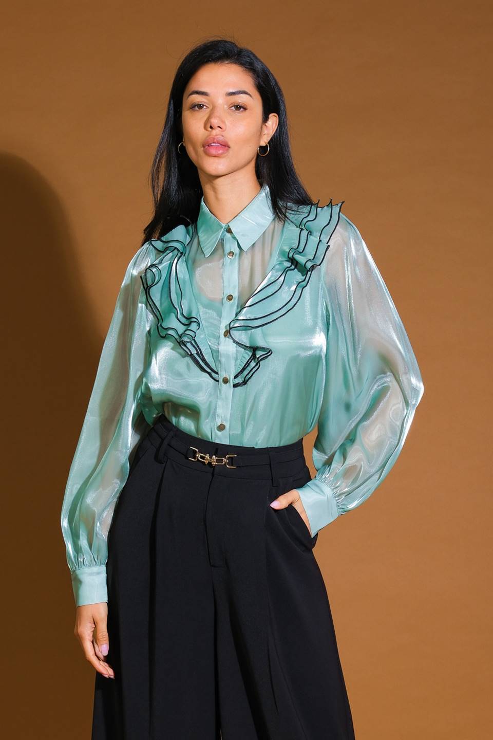 ON A DAY WOVEN TOP Flying Tomato