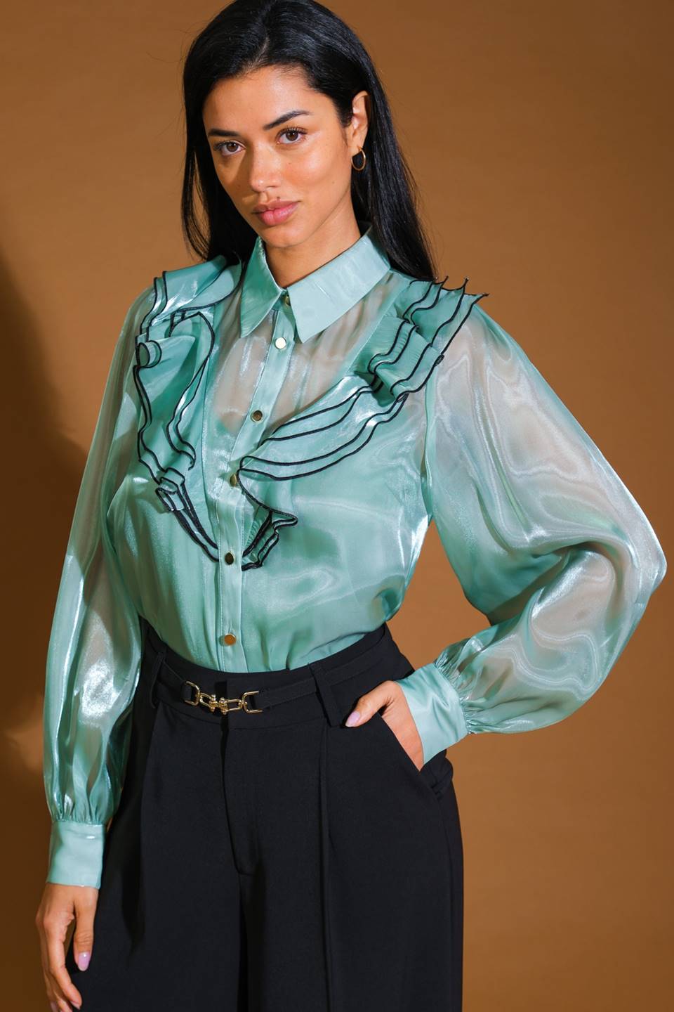 ON A DAY WOVEN TOP Flying Tomato