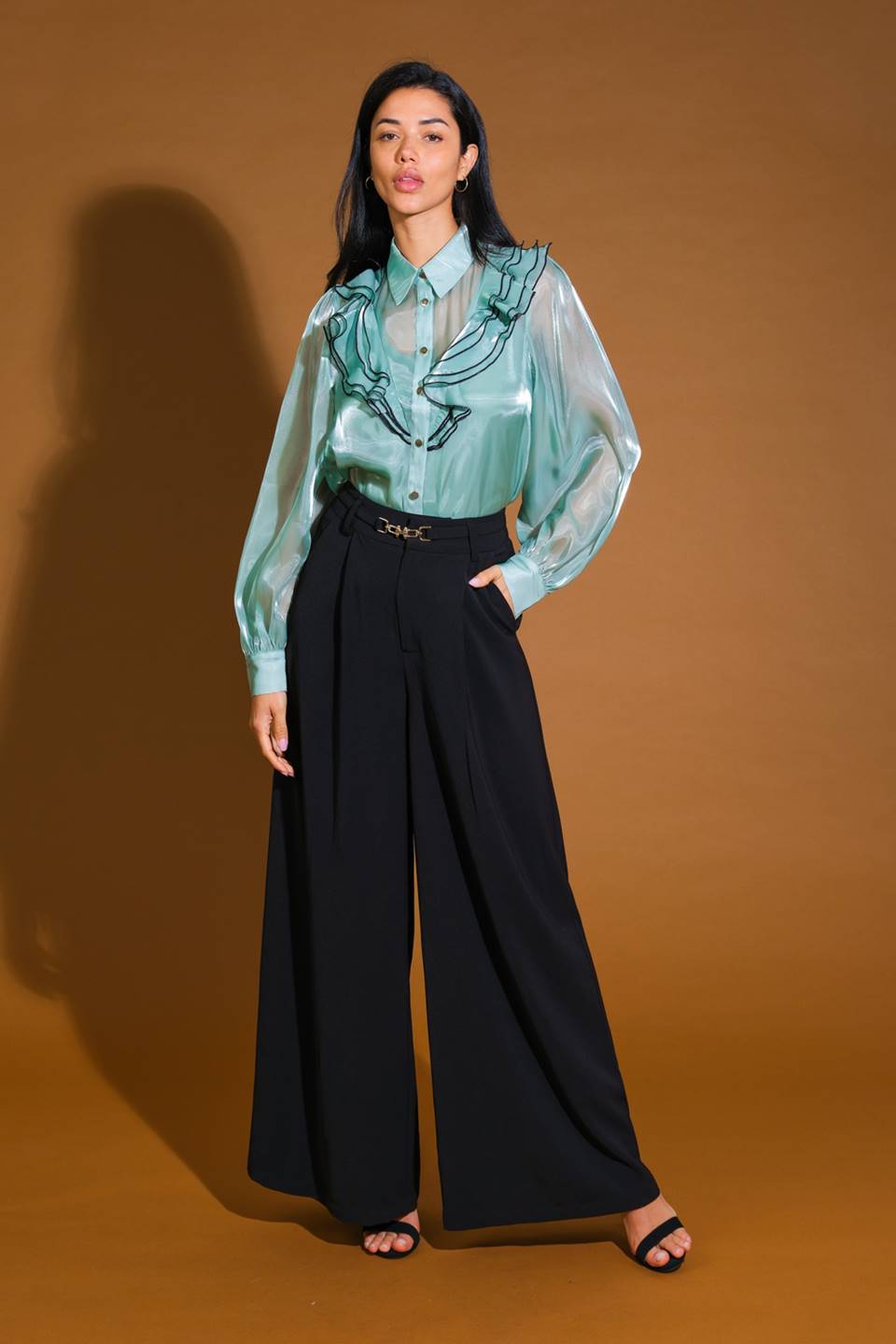 ON A DAY WOVEN TOP Flying Tomato