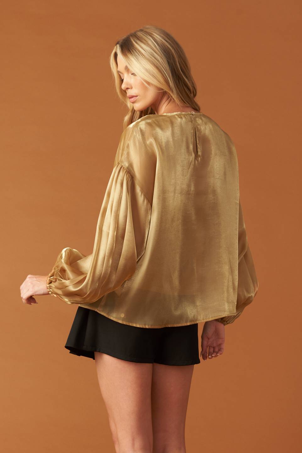 TIME TO EVOLVE WOVEN TOP Flying Tomato