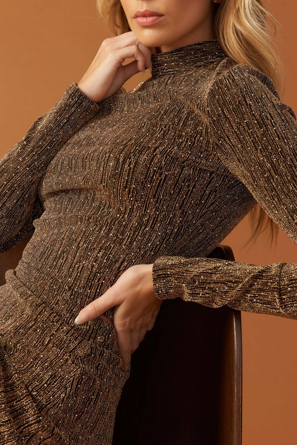 BRUNCH AT NOON EMBELLISHED TOP AND SKIRT SET Flying Tomato