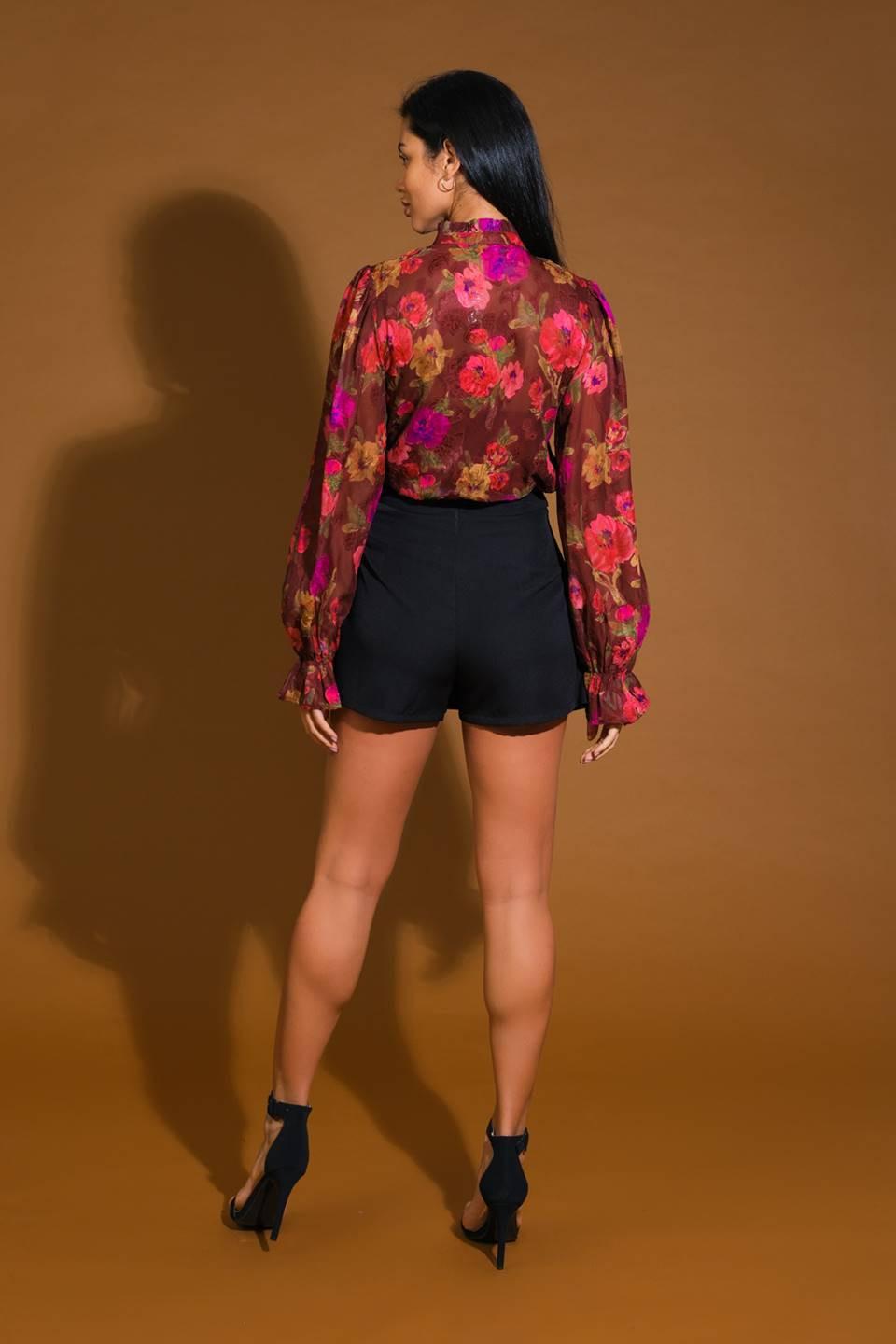 Flying Tomato Perfect Stunner Woven Top, a styled flat lay presenting its elegant design and quality fashion versatility.