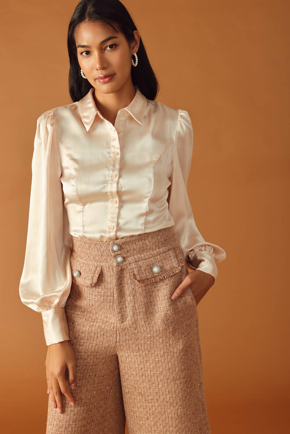 WHAT I FEEL WOVEN TOP Flying Tomato