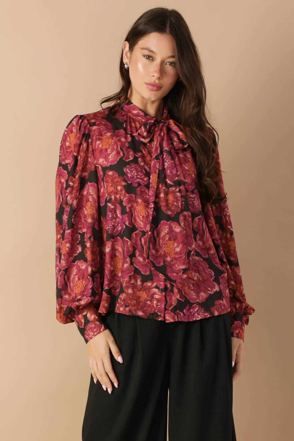 BEAUTIFUL EVENINGS WOVEN BLOUSE Flying Tomato