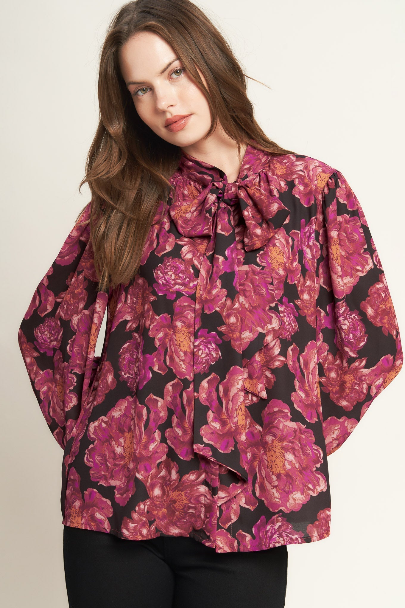 BEAUTIFUL EVENINGS WOVEN BLOUSE Flying Tomato