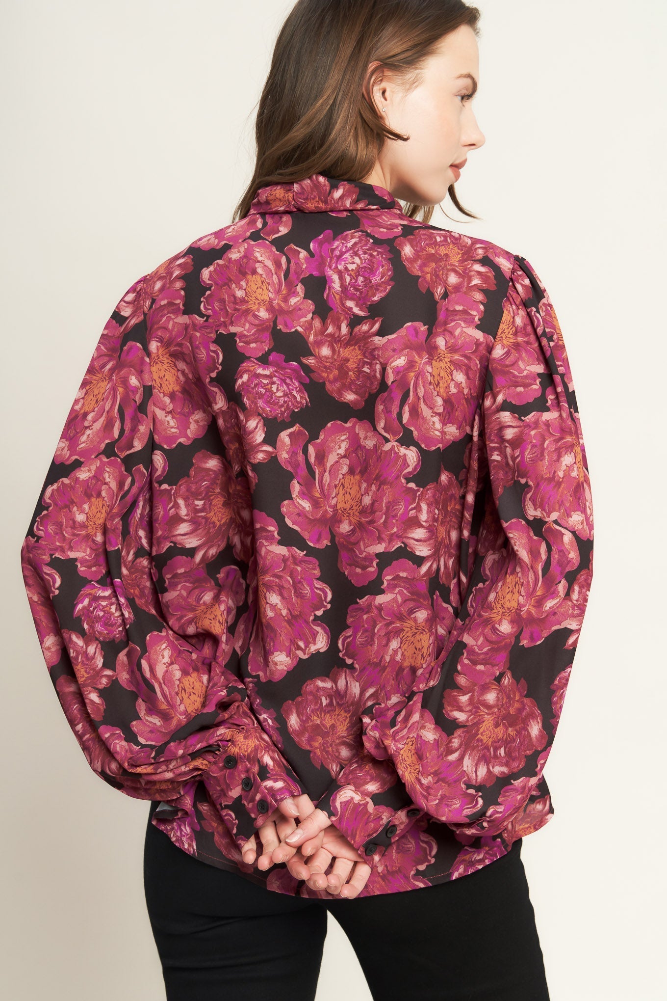 BEAUTIFUL EVENINGS WOVEN BLOUSE Flying Tomato