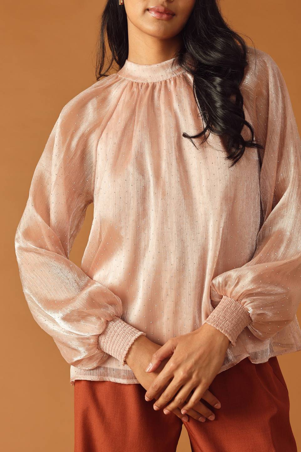 HIGHLY UNPREDICTABLE WOVEN TOP Flying Tomato