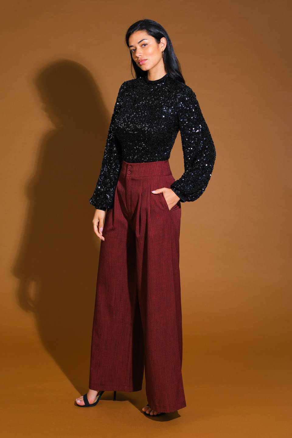 STAY THE SAME SEQUIN TOP Flying Tomato