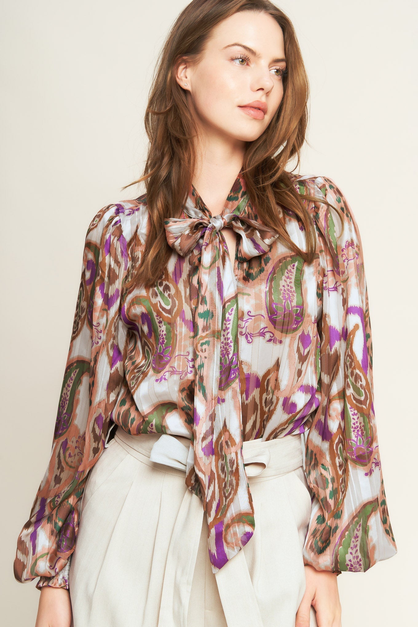 TRY AND TRY AGAIN WOVEN TOP Flying Tomato