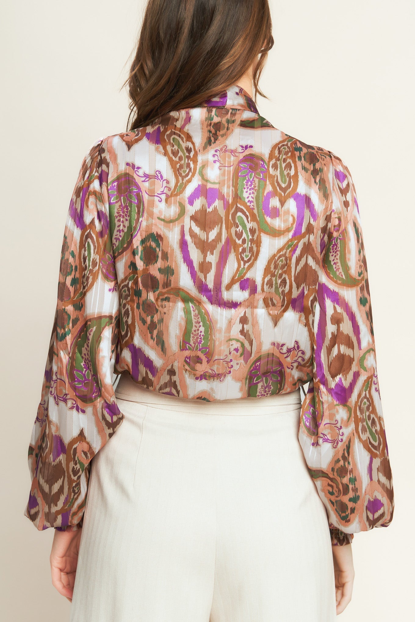 TRY AND TRY AGAIN WOVEN TOP Flying Tomato