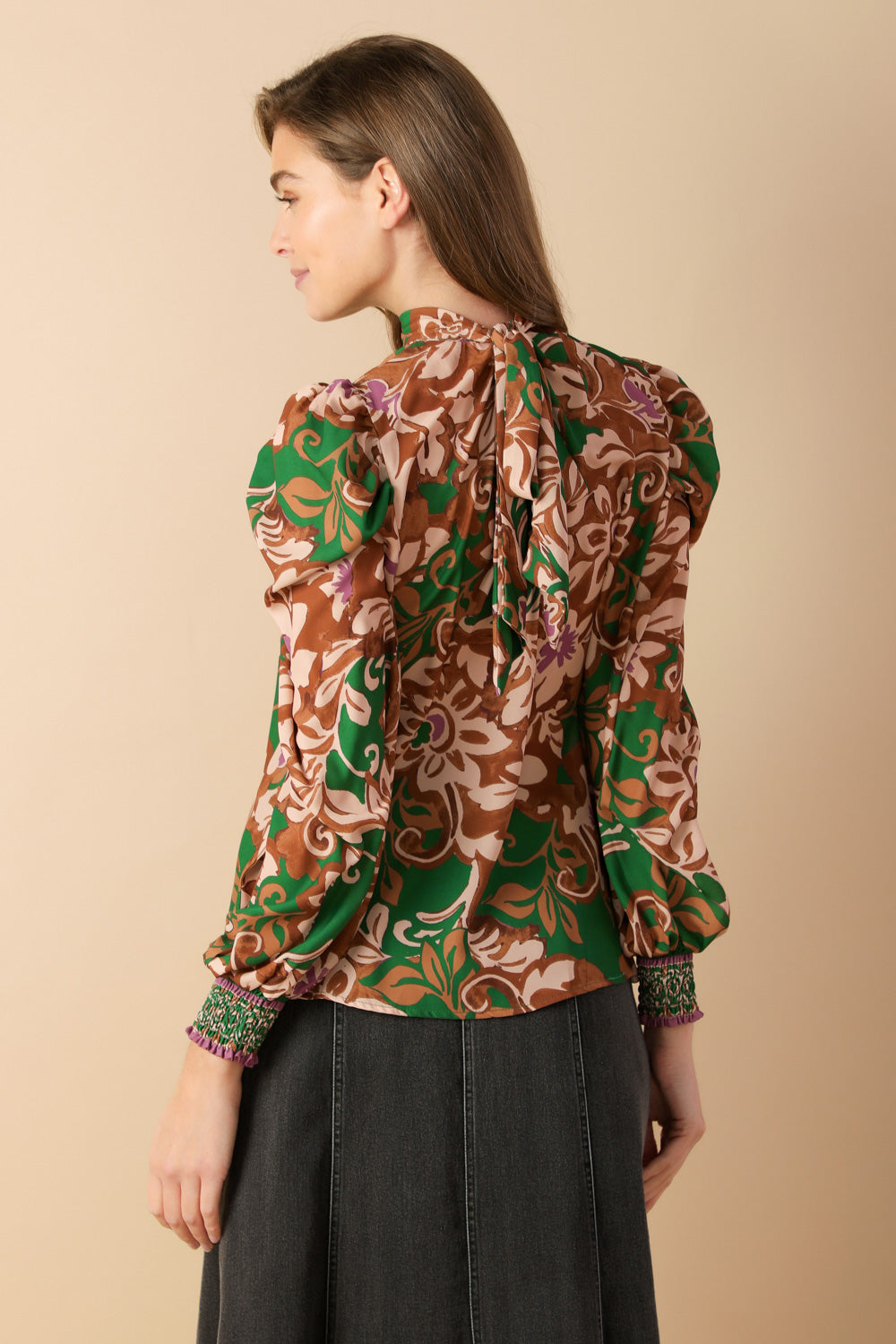 BREWED BLISS WOVEN TOP Flying Tomato