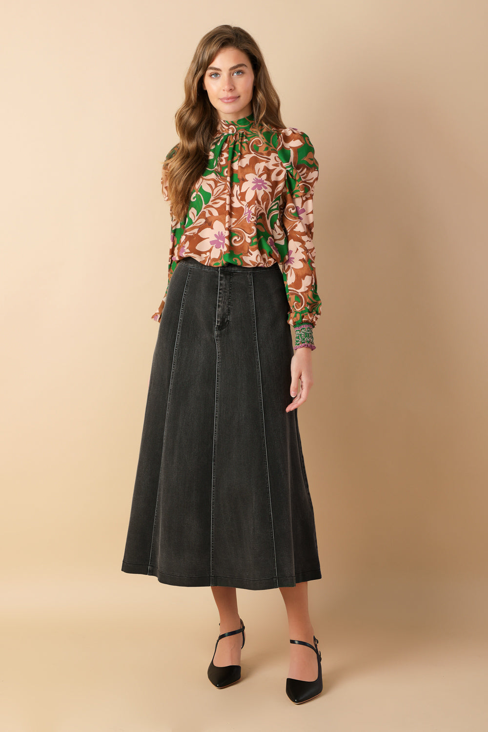 BREWED BLISS WOVEN TOP Flying Tomato