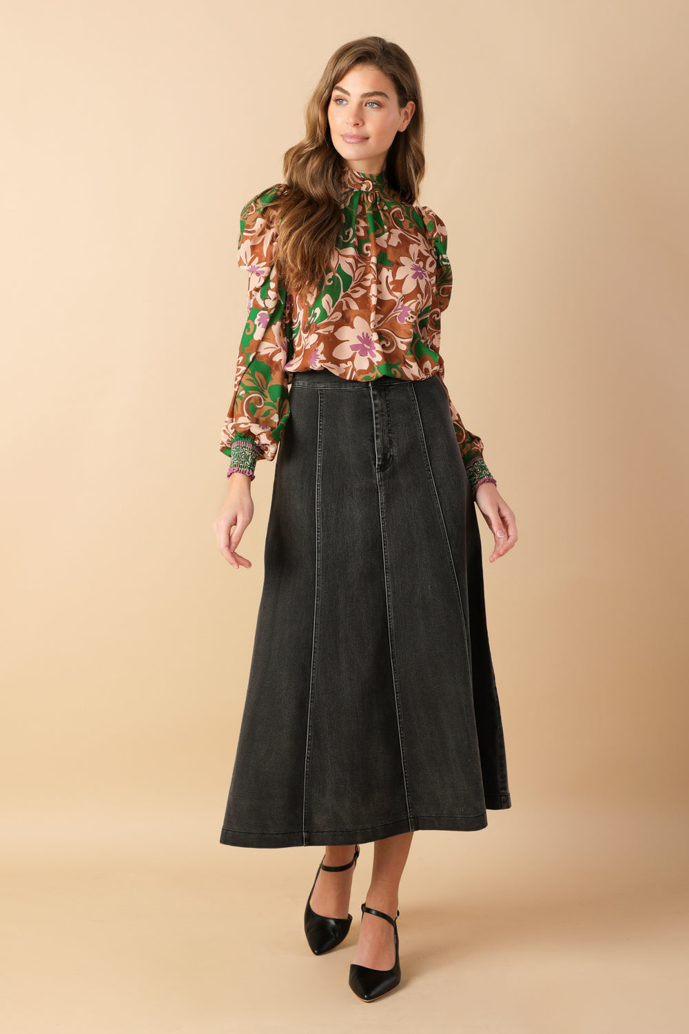 BREWED BLISS WOVEN TOP Flying Tomato