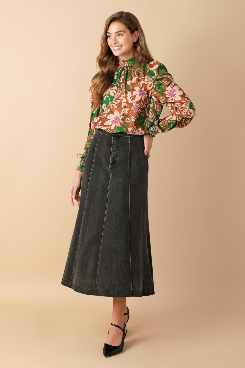 BREWED BLISS WOVEN TOP Flying Tomato