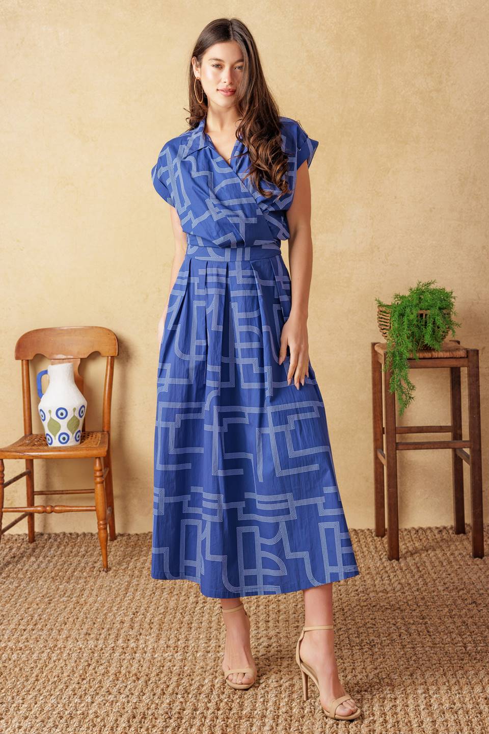 BRIGHT MOMENTS WOVEN TOP Flying Tomato