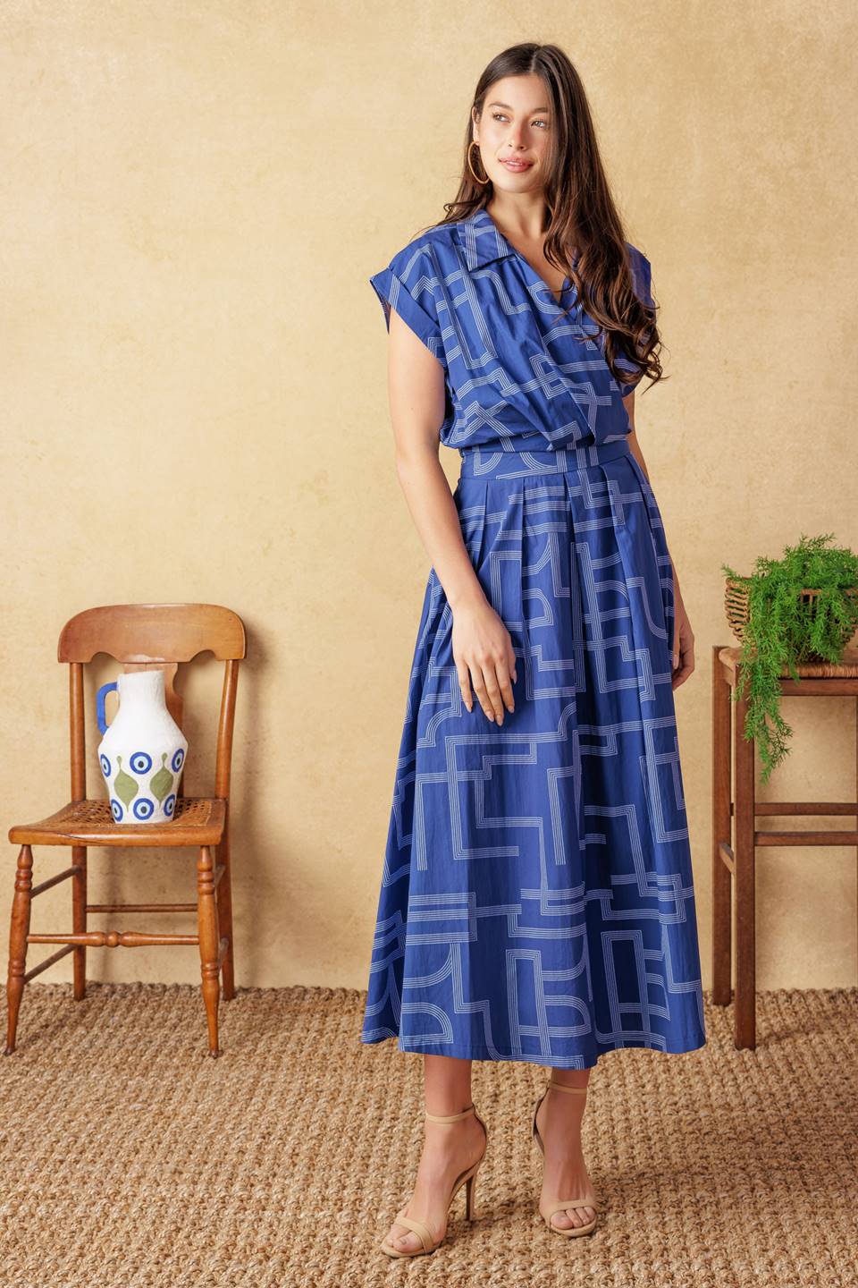 BRIGHT MOMENTS WOVEN TOP Flying Tomato