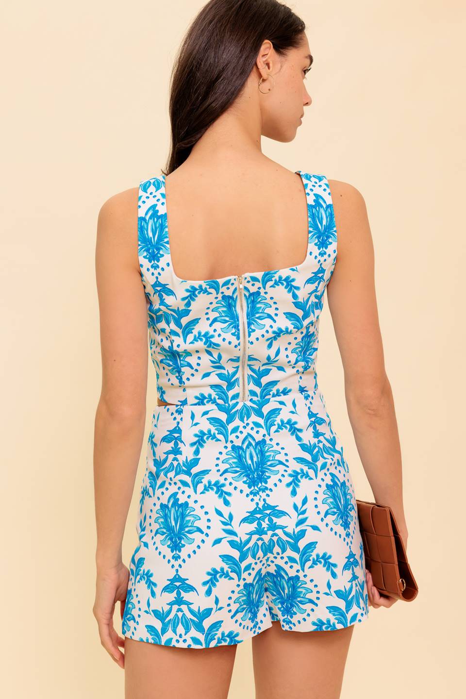 OPEN MINDED BLUE TOP AND SKORT SET Flying Tomato