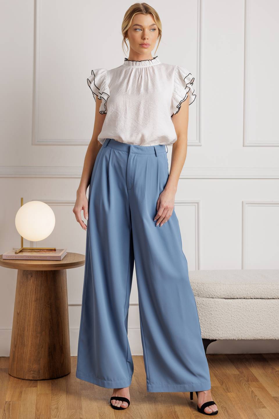 PUSH THE LIMIT WOVEN TOP Flying Tomato