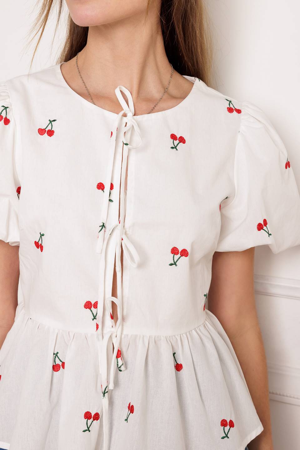 CLOSER THAN EVER WOVEN TOP Flying Tomato