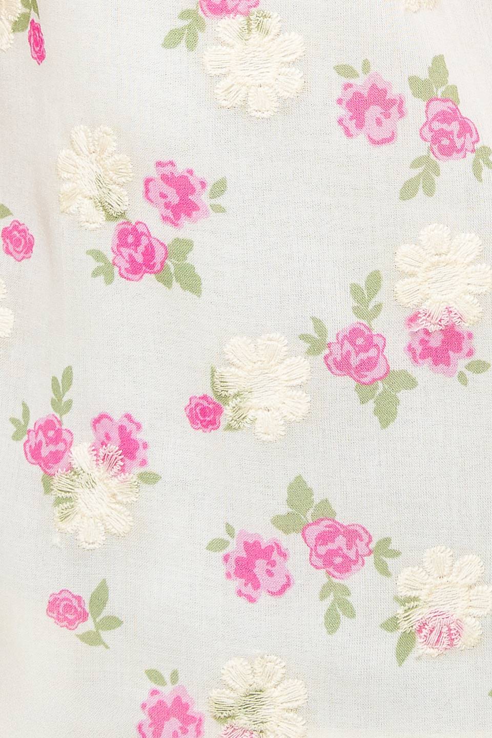 I'LL THINK ABOUT CREAM WOVEN TOP Flying Tomato