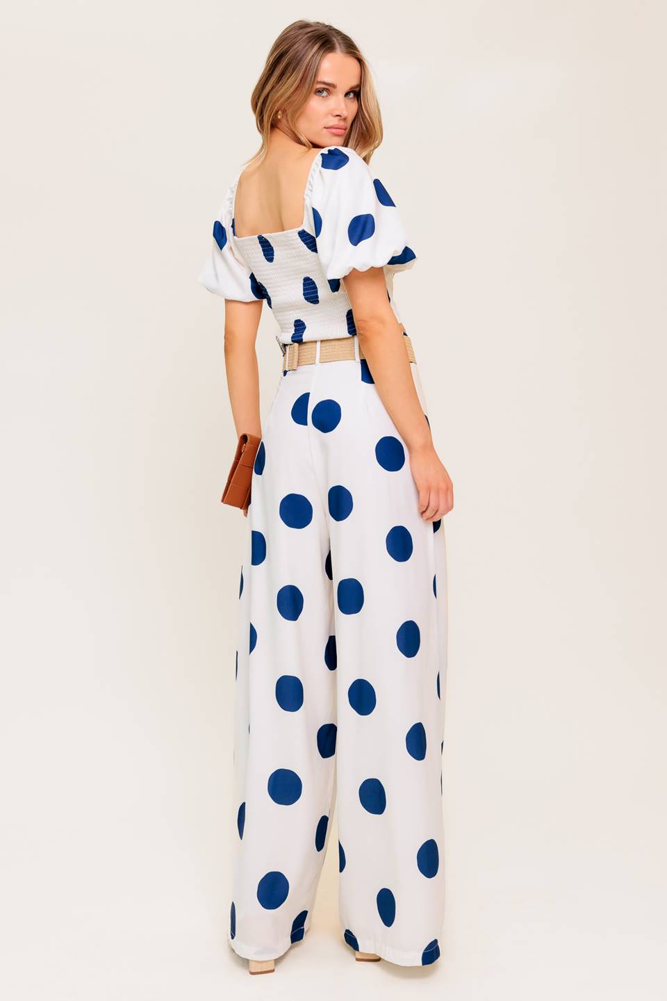 COCONUT KISS  NAVY TOP AND PANT SET Flying Tomato