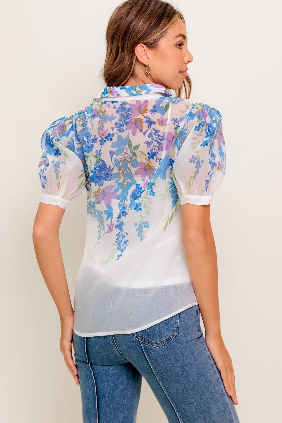 SUNSET SAIL WOVEN TOP Flying Tomato