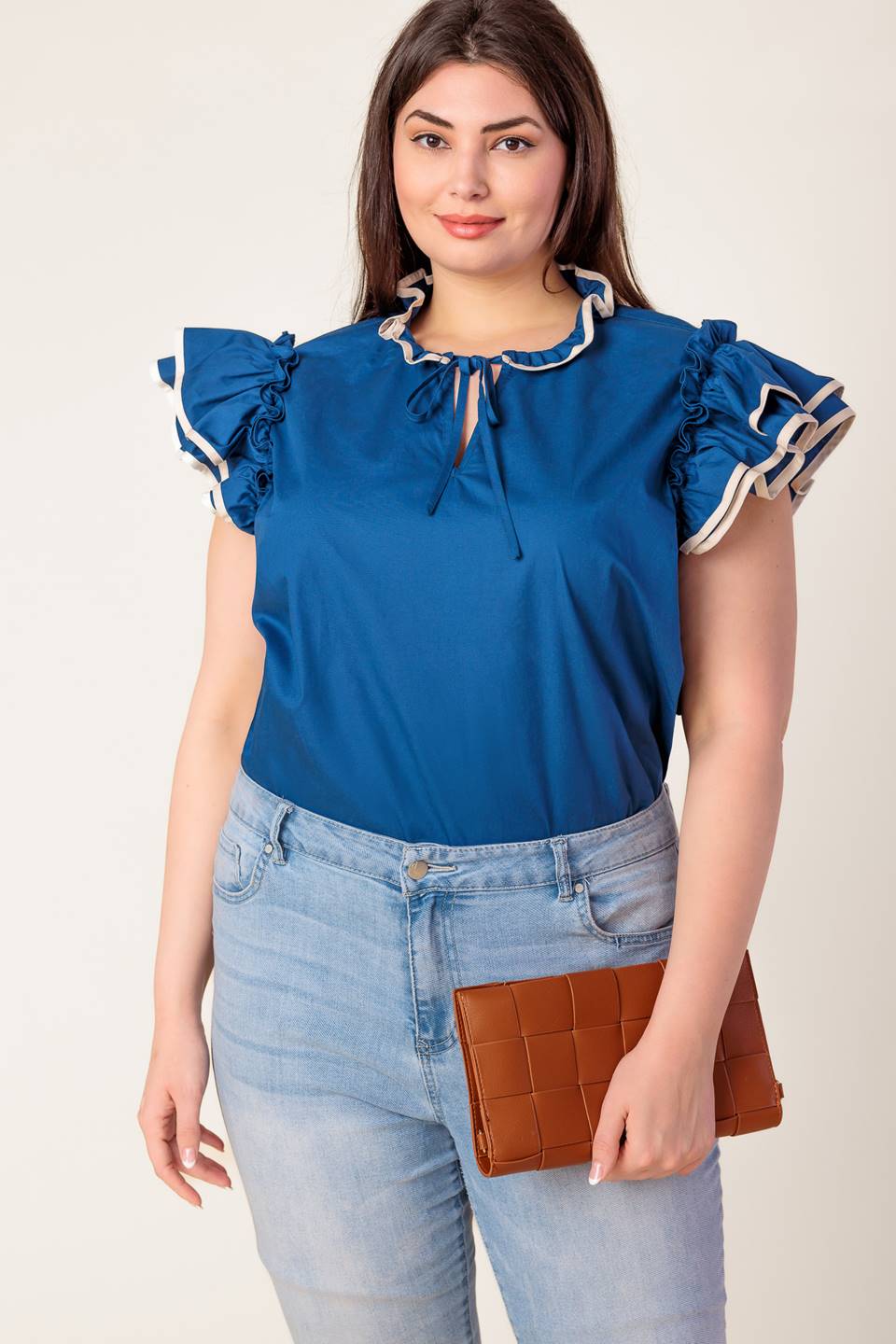 THE TIME IS RIGHT WOVEN TOP Flying Tomato