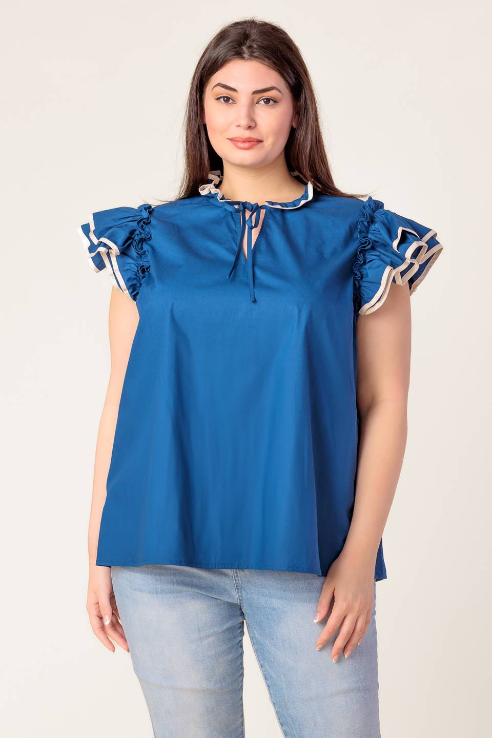 THE TIME IS RIGHT WOVEN TOP Flying Tomato