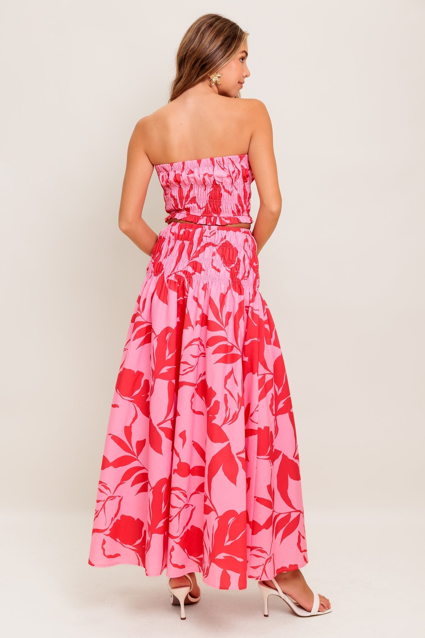 ANYTHING I WANT WOVEN TOP AND SKIRT SET Flying Tomato