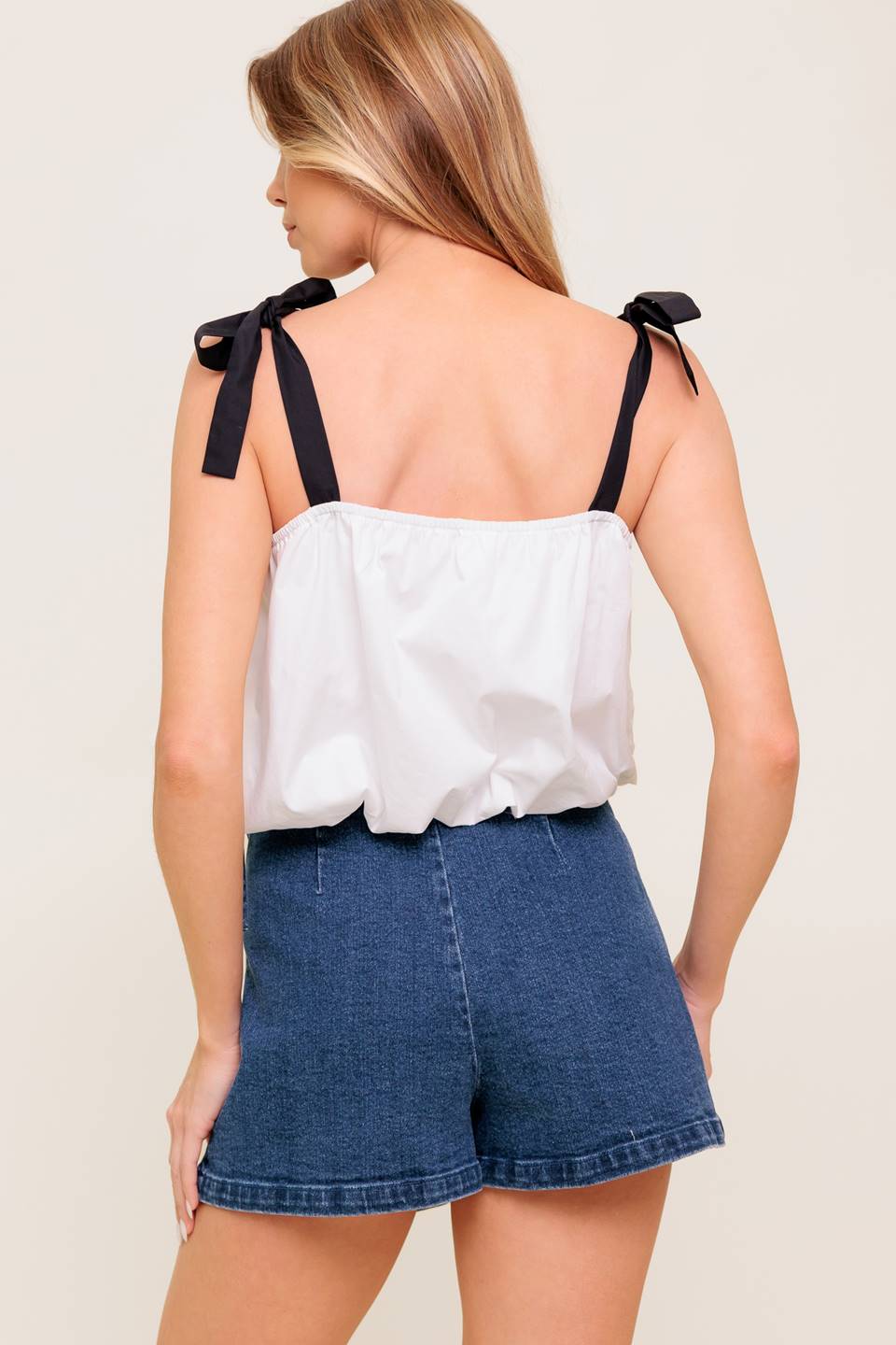 SCENT OF SPRING WOVEN TOP Flying Tomato