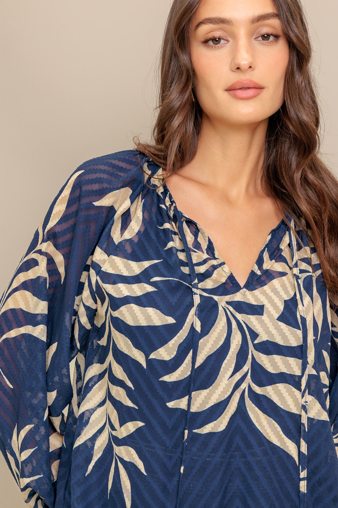 MIDNIGHT WALK  WOVEN TOP Flying Tomato