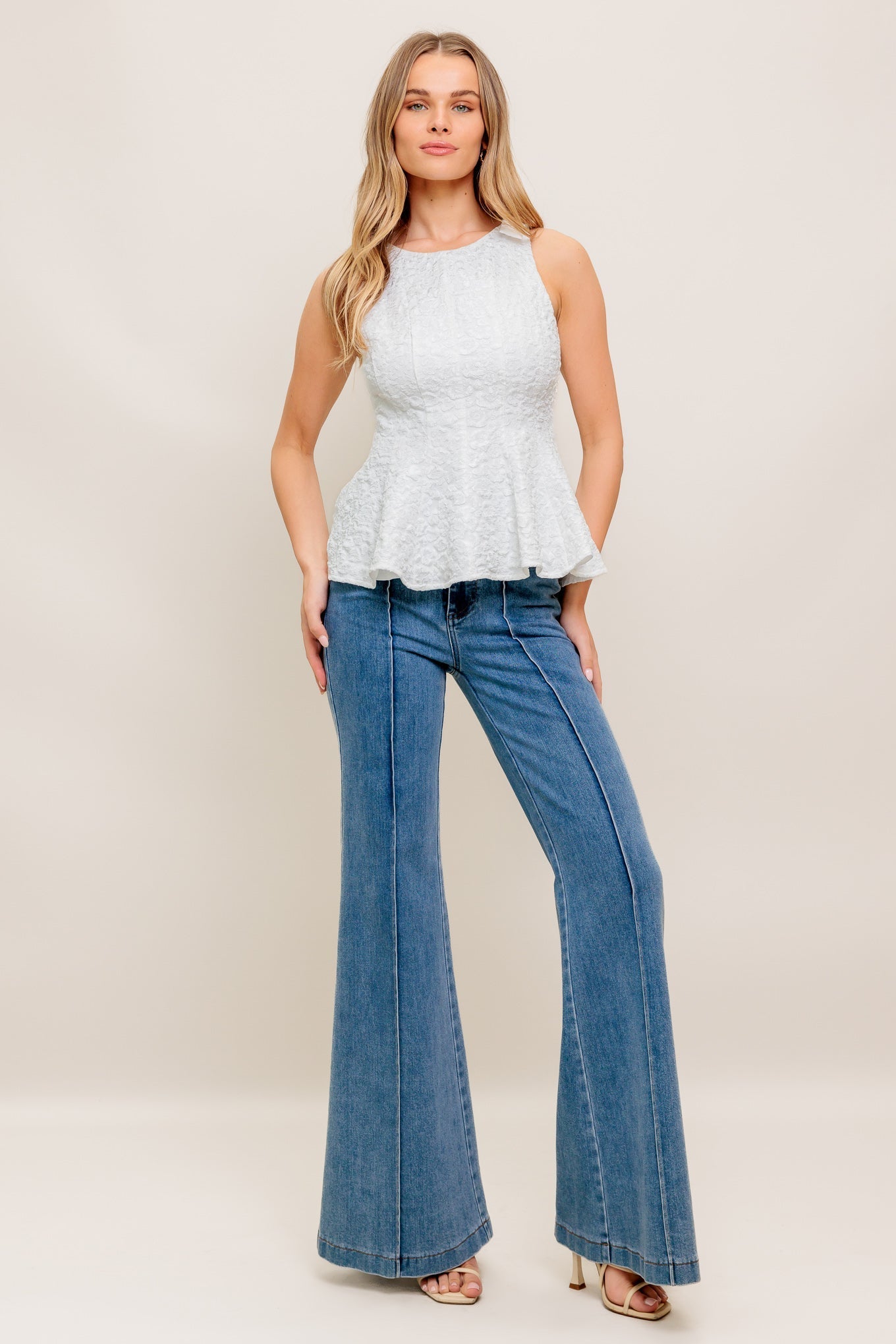 SOFT WHISPER WOVEN TOP Flying Tomato