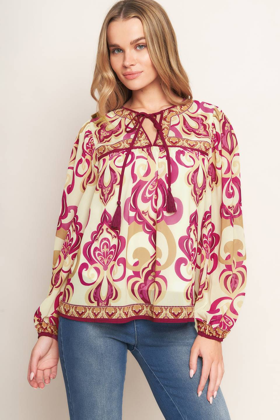 FUSION GROOVE WOVEN TOP Flying Tomato