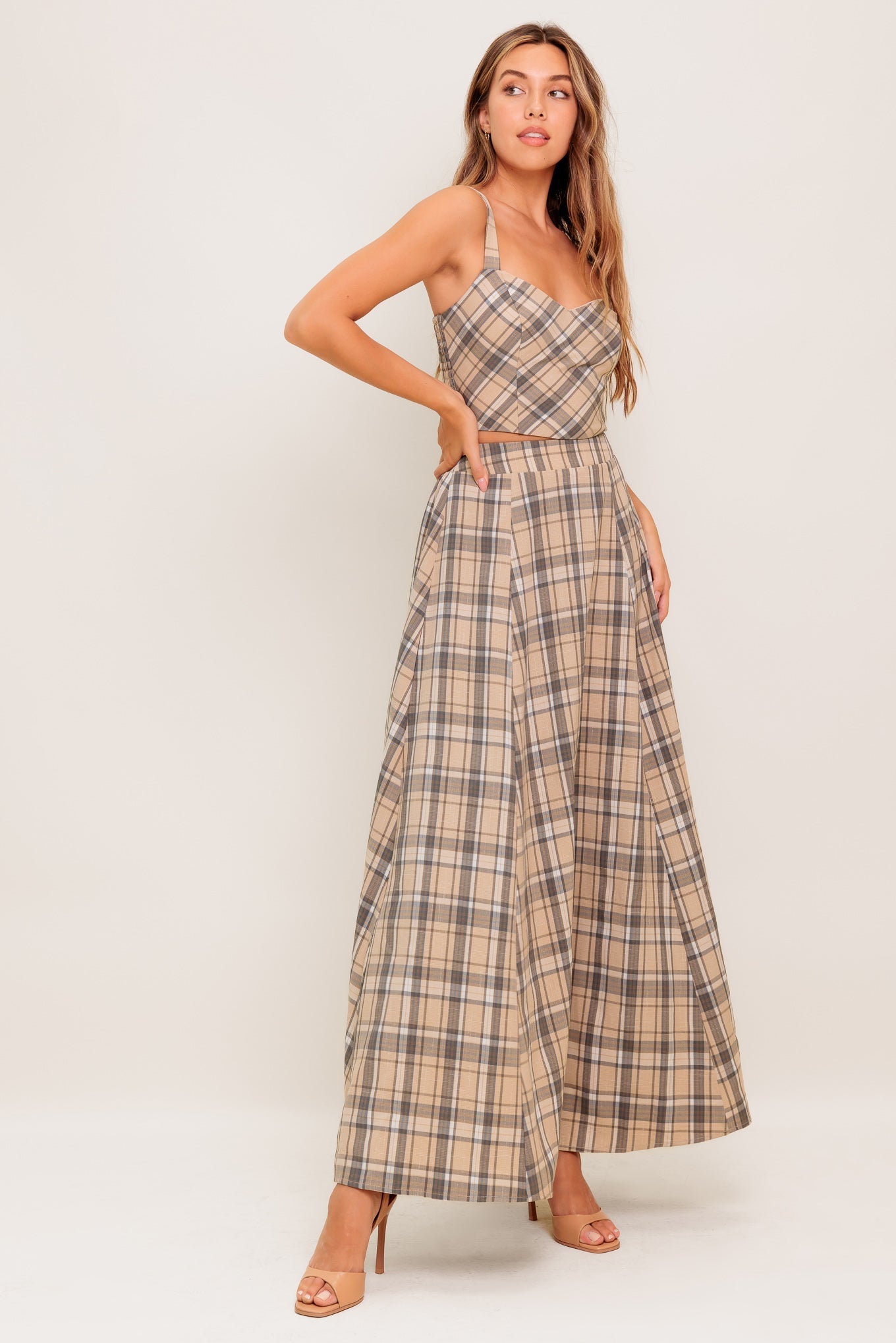 HERITAGE CHARM WOVEN TOP AND SKIRT SET Flying Tomato