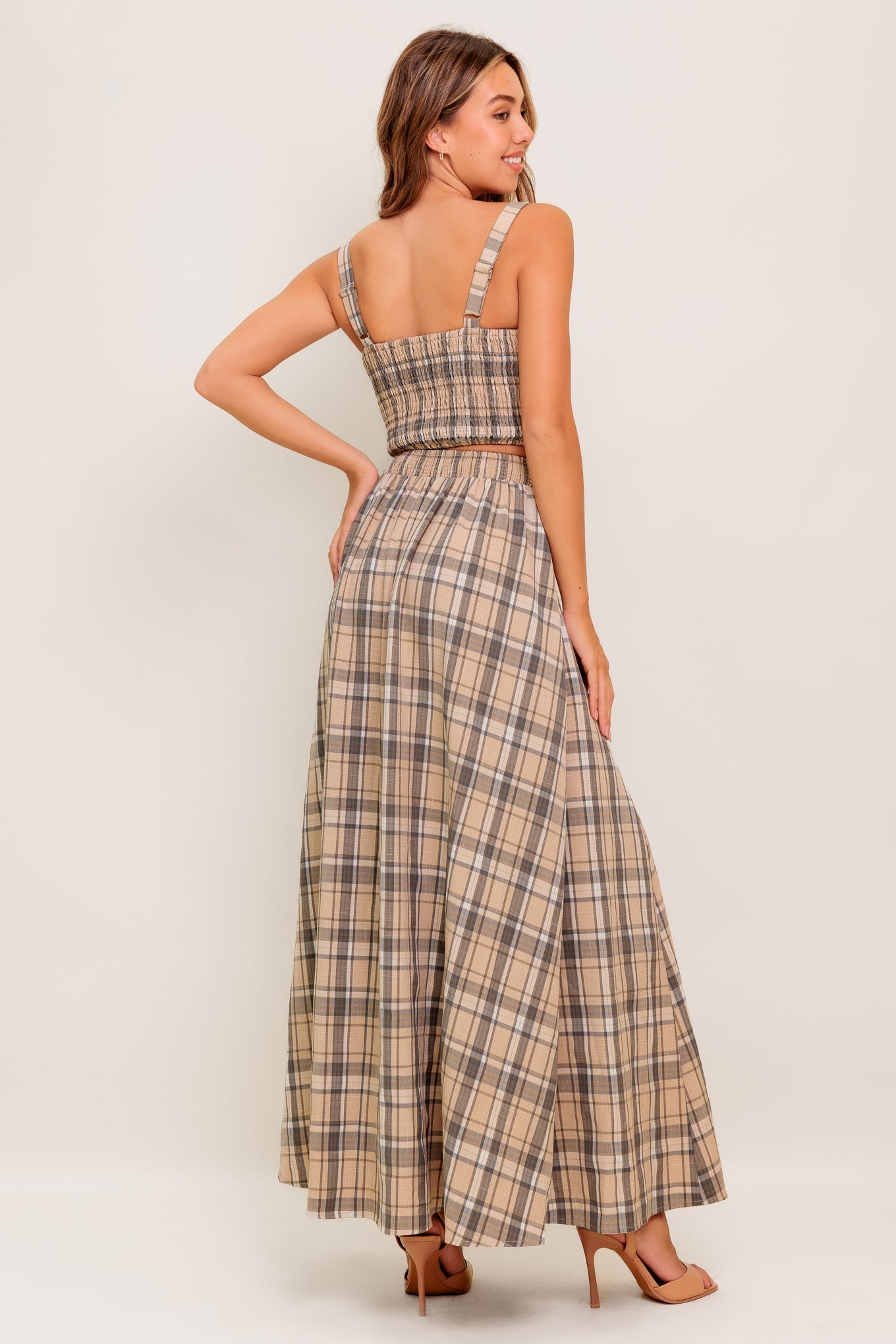 HERITAGE CHARM WOVEN TOP AND SKIRT SET Flying Tomato