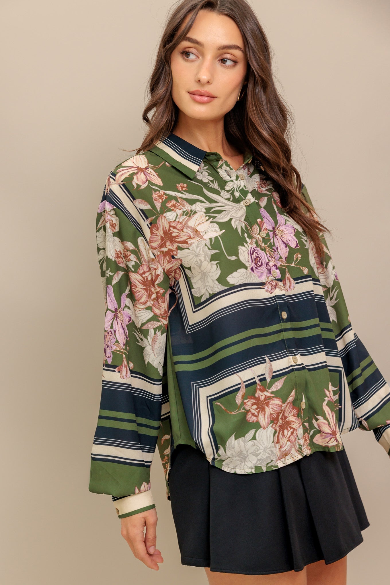 GARDEN CLUB  WOVEN TOP Flying Tomato