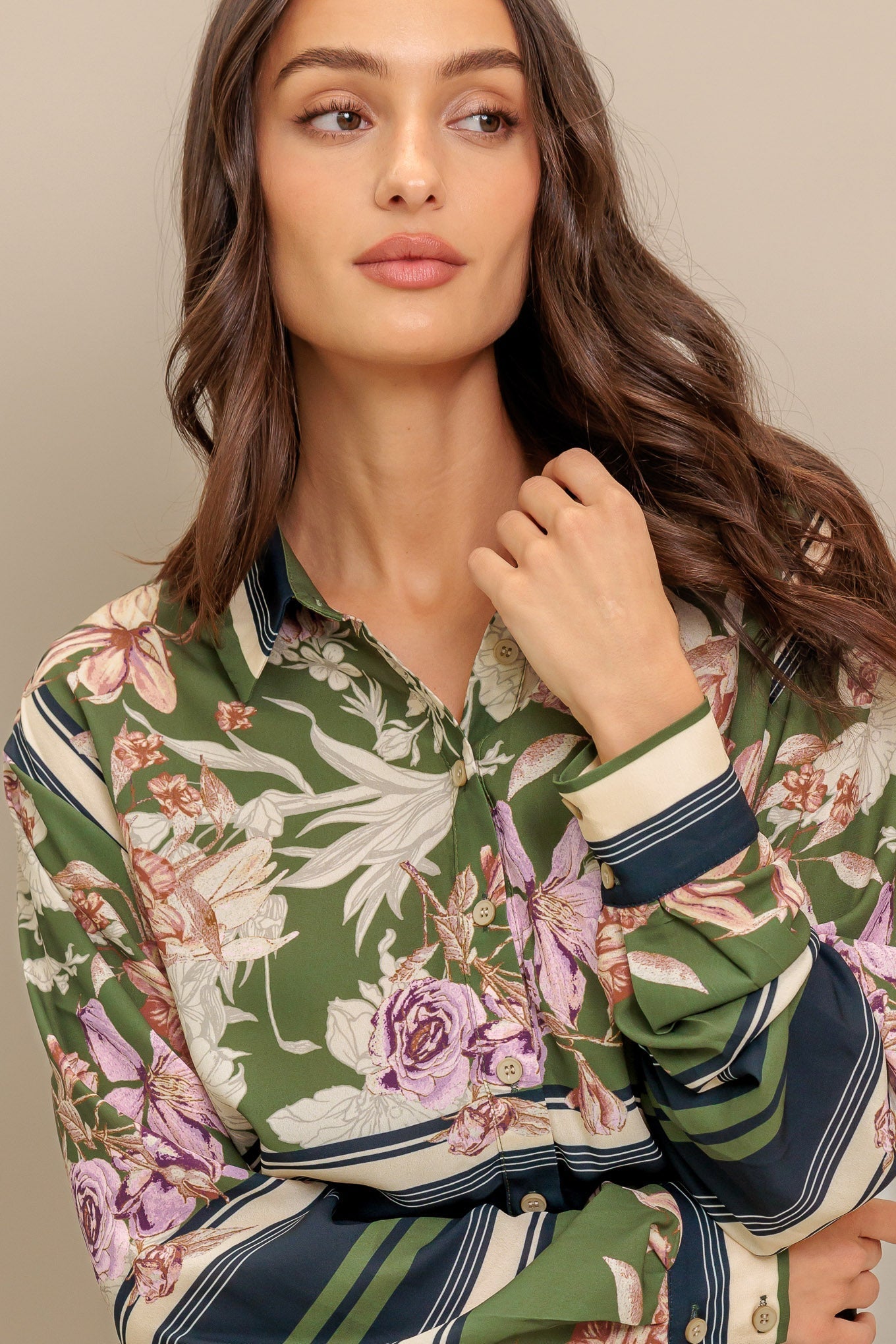 GARDEN CLUB  WOVEN TOP Flying Tomato