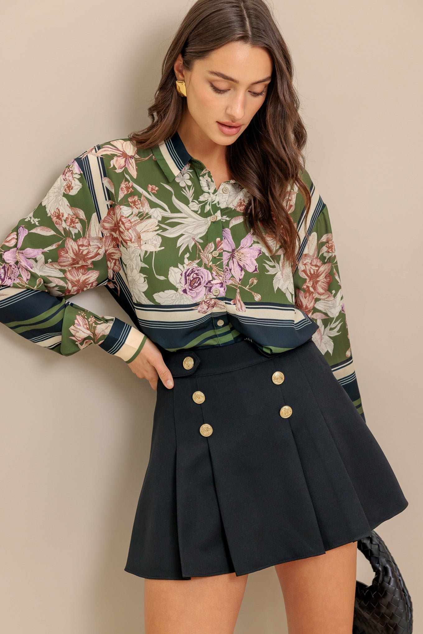 GARDEN CLUB  WOVEN TOP Flying Tomato