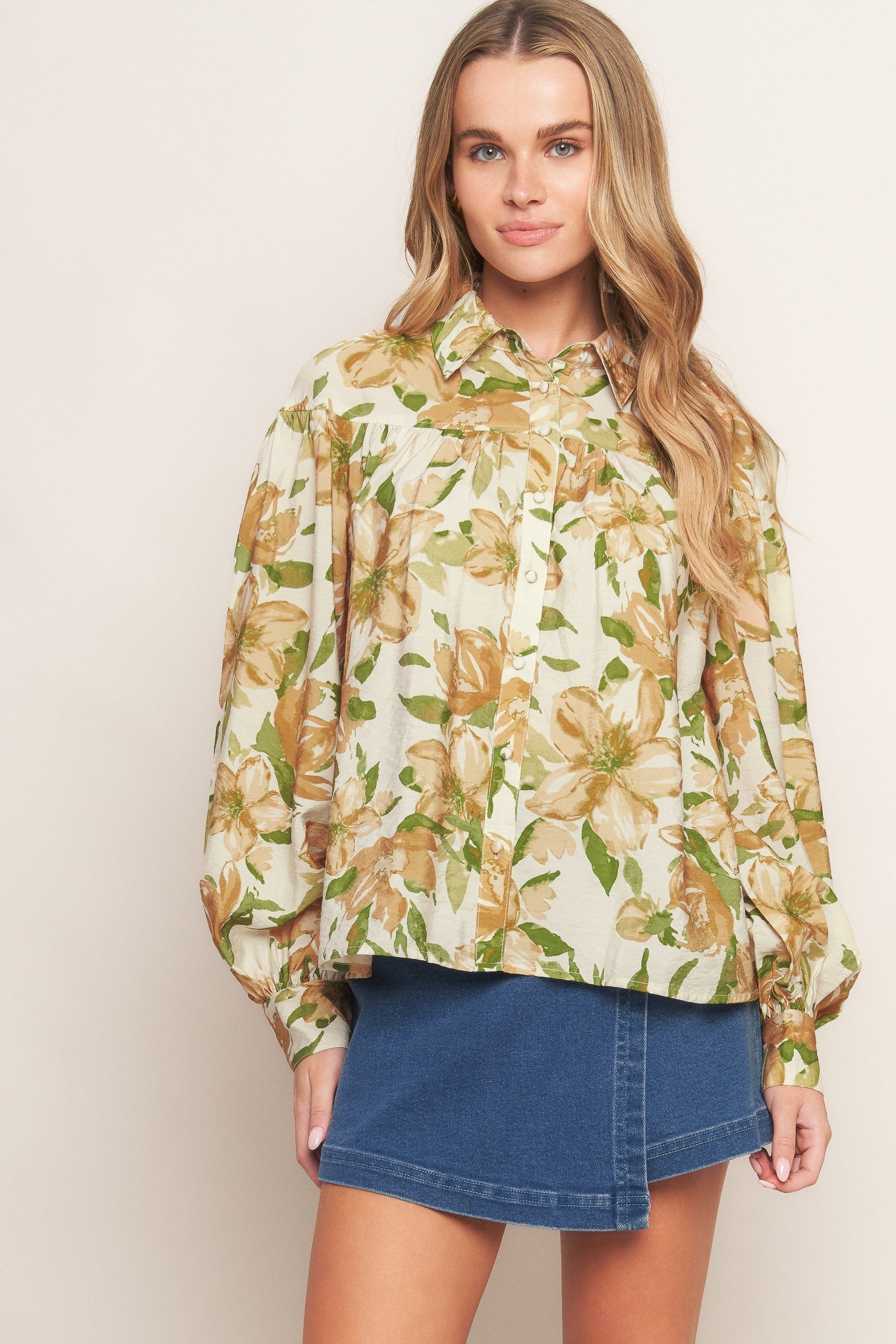 WILDFLOWER BREEZE WOVEN TOP Flying Tomato
