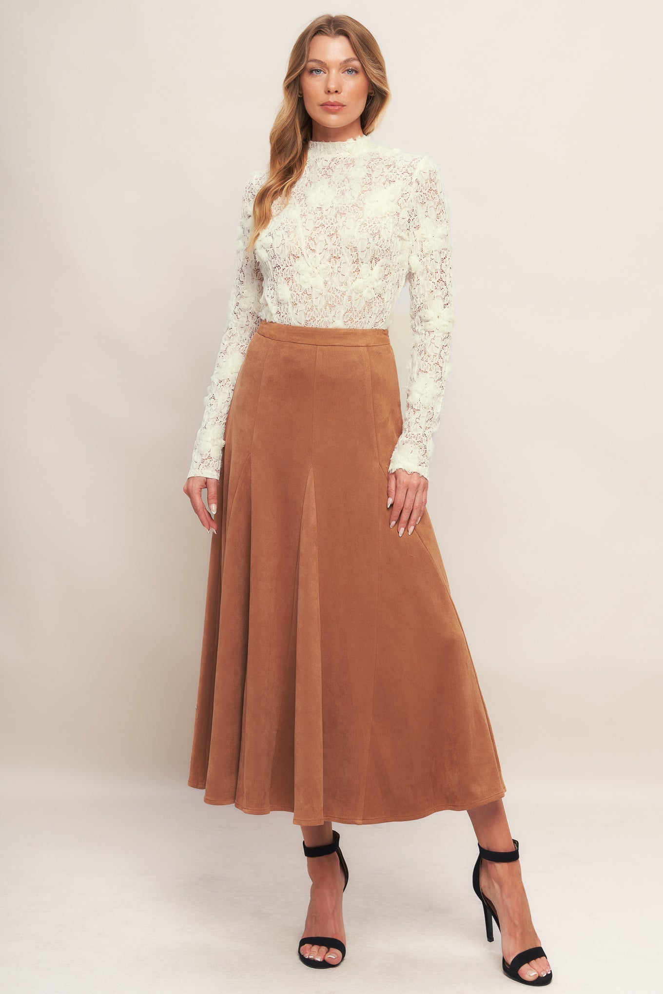 ROMANTIC SHEER FLORAL SWEATER TOP Flying Tomato