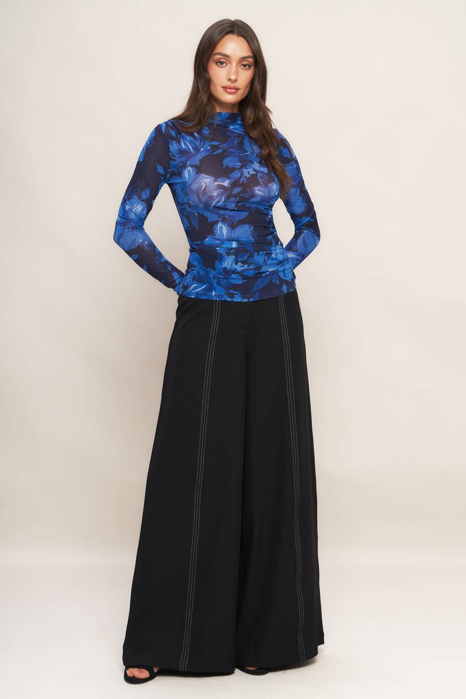 ILLUMINATED PETAL POWER MESH TOP Flying Tomato